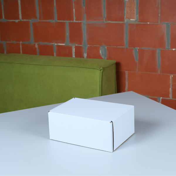 Самозбірна коробка 240x170x100 - 1 кг стандарт, біла 02011-11 фото