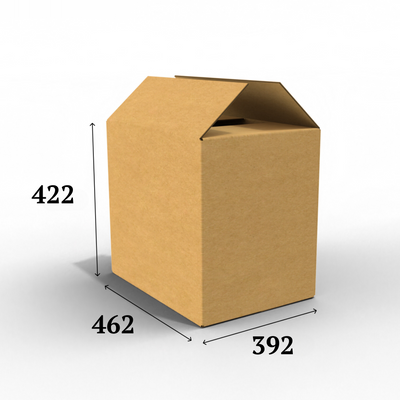 Коробка 20 кг для переезда (462 х 392 х 422 мм объемный вес до 20 кг) 01529 фото