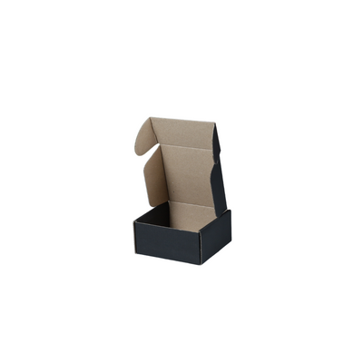 Самозбірна коробка (100х100х50 мм) чорна 02049 фото